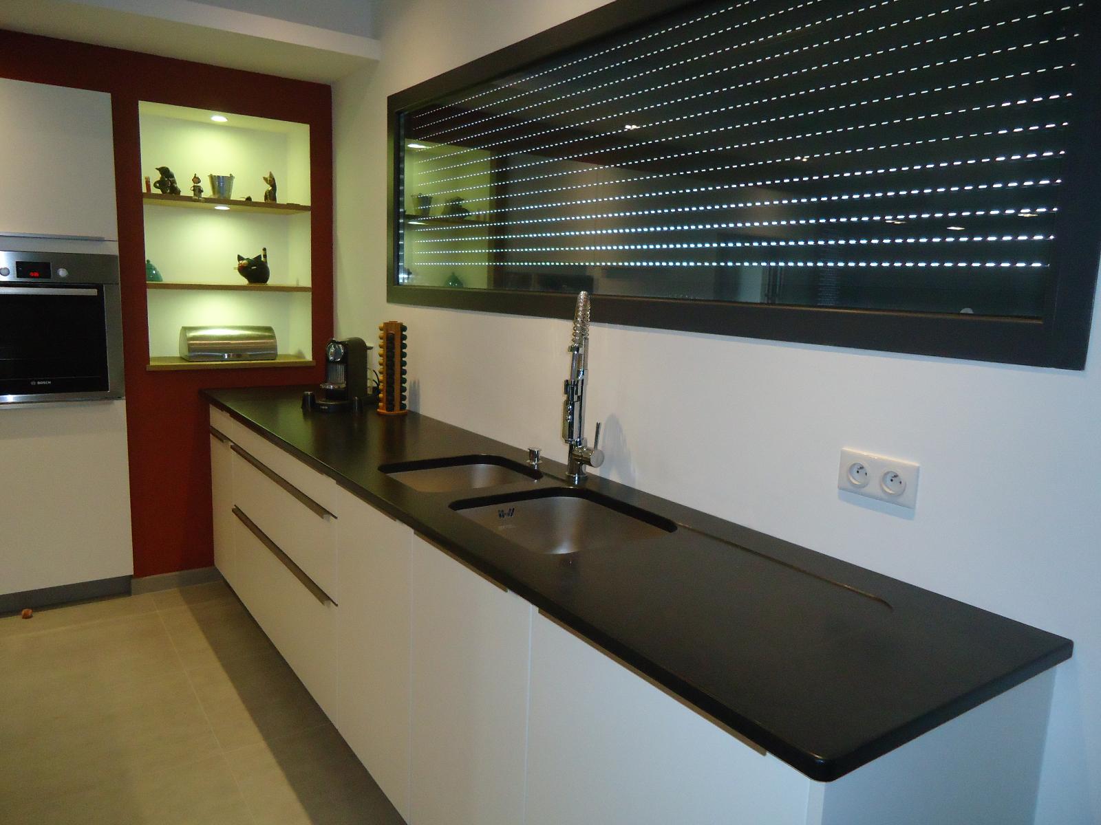 Plan de travail sur mesure