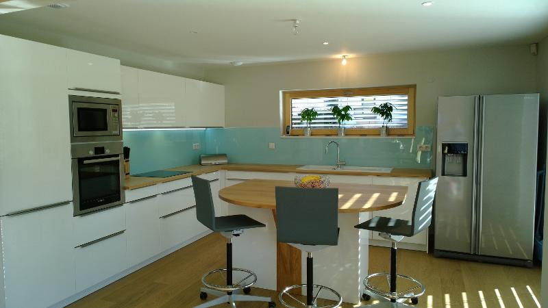 Cuisine laqué blanc