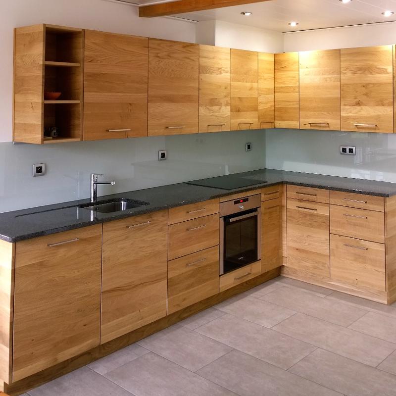 Cuisine - meubles en bois chêne