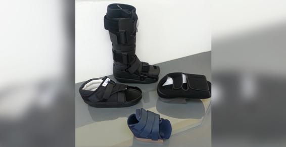 Chaussures de décharge pour cicatrisation