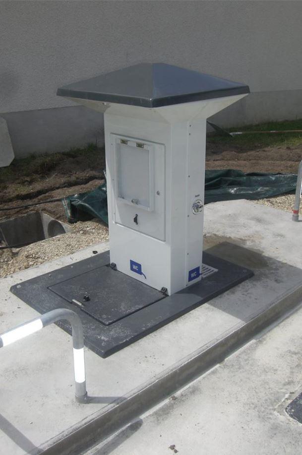 Pose borne camping-car