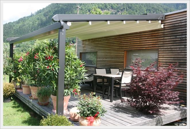 -PERGOLA TOIT RETRACTABLE