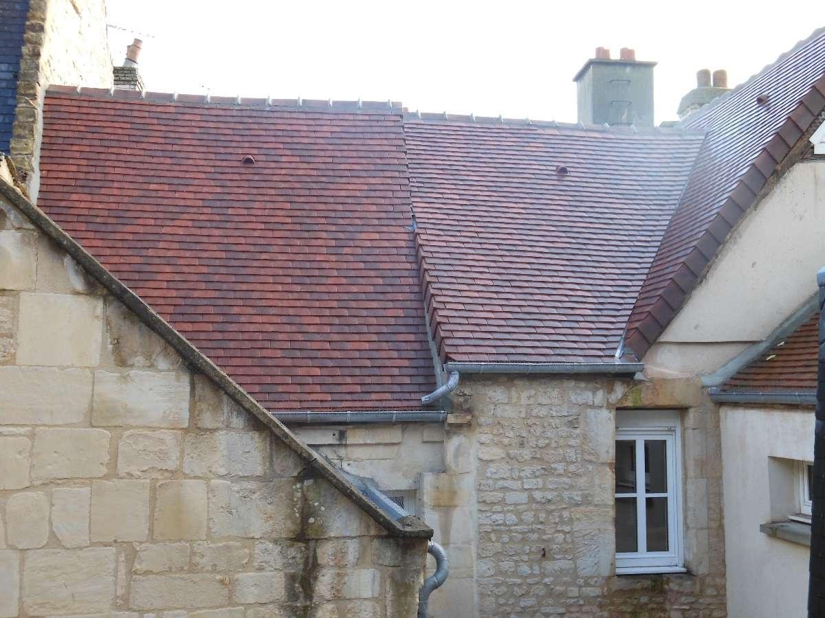 Couverture en tuile plate - Fin des travaux