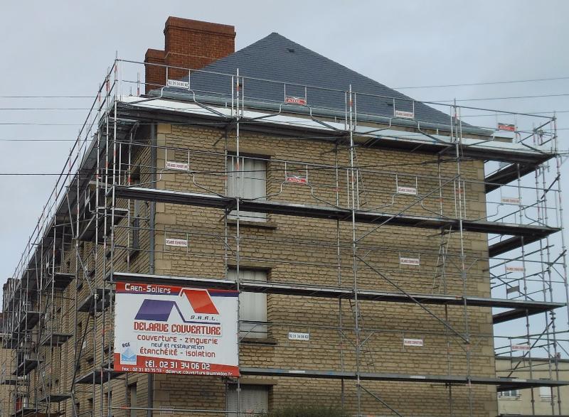 Réfection de toitures et aménagement de combles