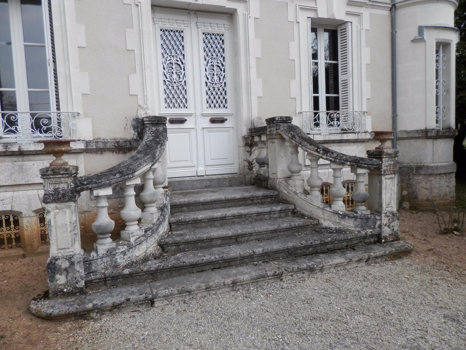 escalier avant travaux