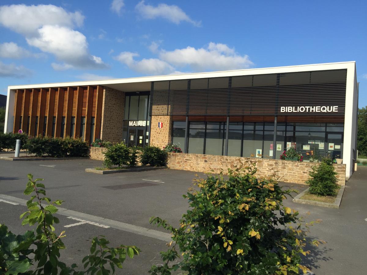 Mairie et bibliothèque, Mézières sur Couesnon 35