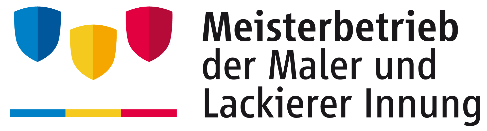 ein Logo für eine meisterbetrieb der Maler und Lackierer innung