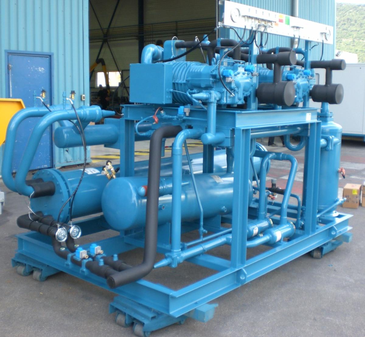 Centrale de refroidissement de liquide  CHILLER à vis - ADEMA FROID