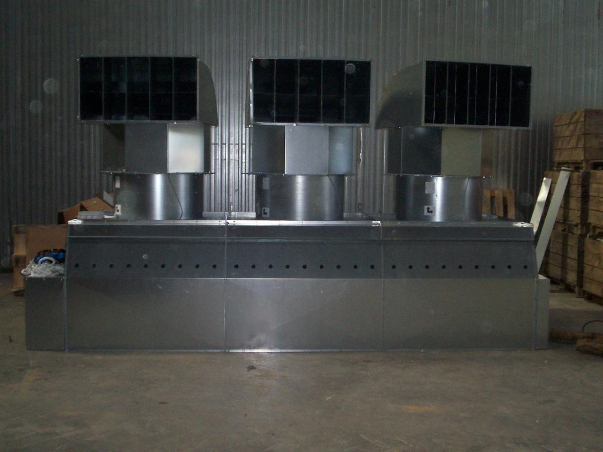 Conservation Fruits : Evaporateur sur pieds à buses - ADEMA FROID