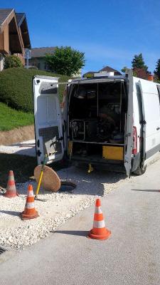 Véhicule d'inspection télévisée