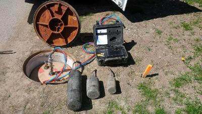 Test d'étanchéité de canalisation