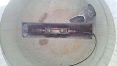 Inspection par caméra télévisée des conduits d'assainissement