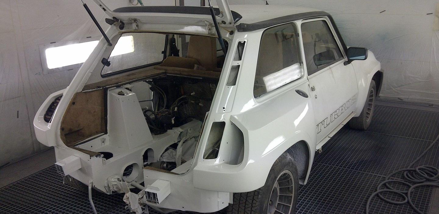 Méca Custom restauration R5 alpine Turbo 2