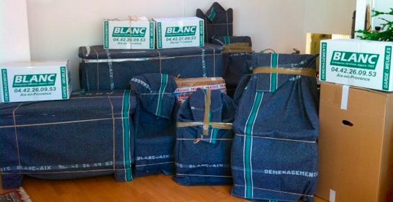 La protection soignée de vos meubles - Blanc à Aix-en-Provence