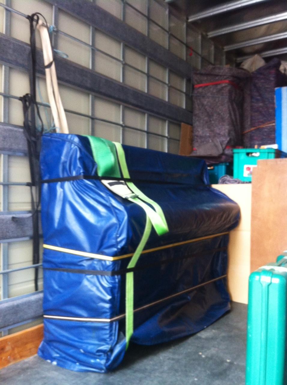 Housse spécifique de protection pour déménagements de pianos