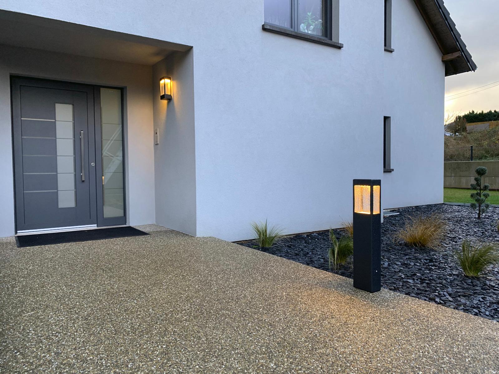 Installation de luminaires extérieurs  2