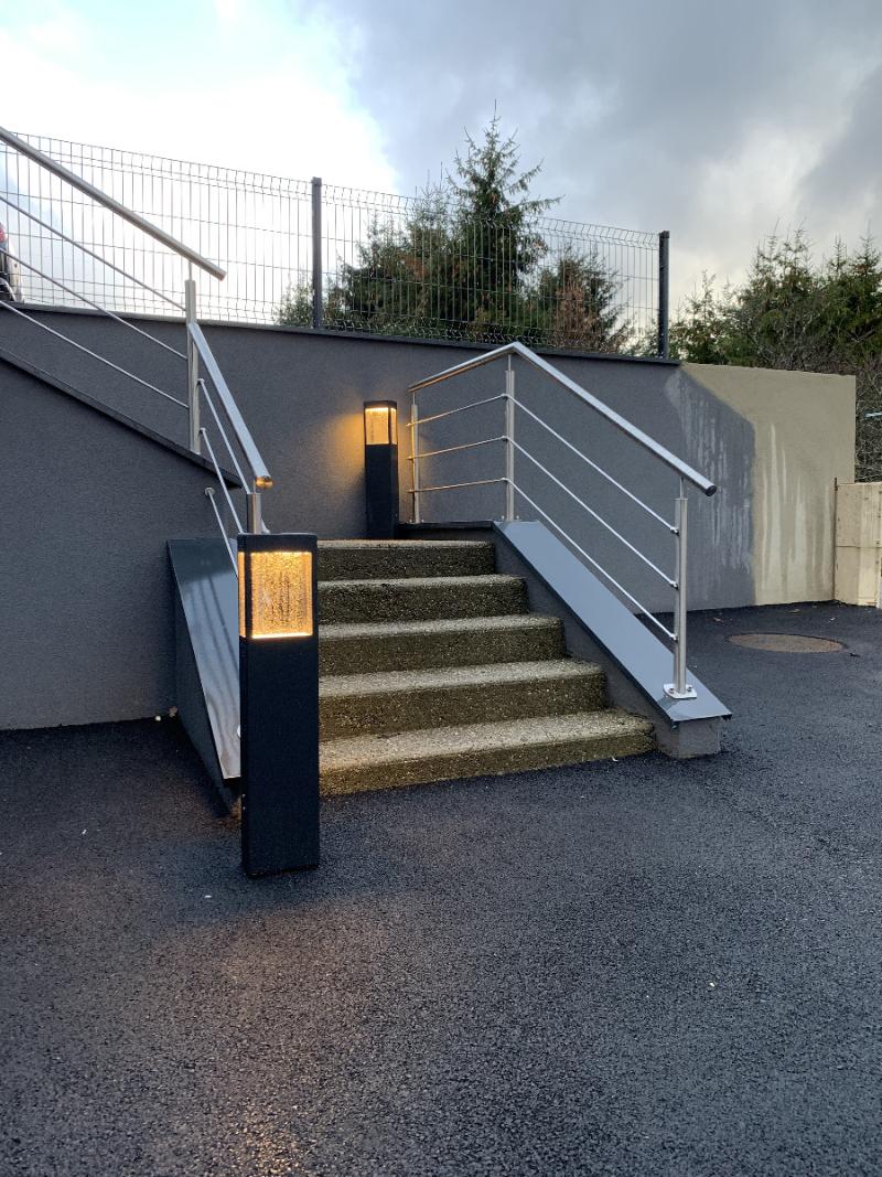 Installation de luminaires extérieurs