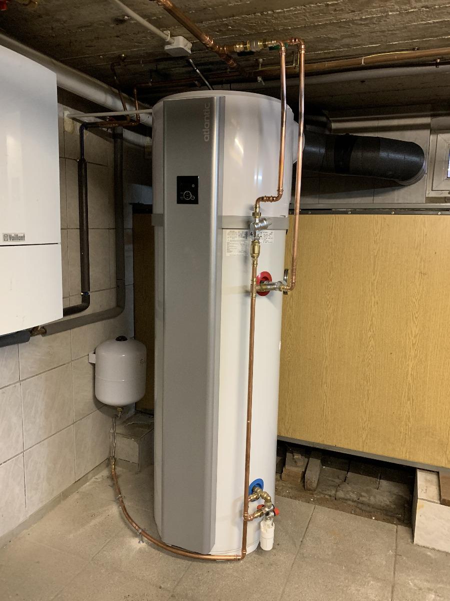 installation d'un chauffe eau thermodynamique