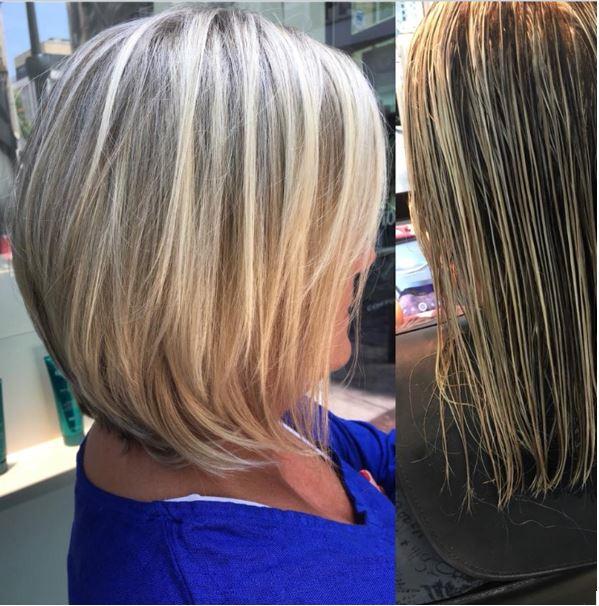 Une coiffure au salon 