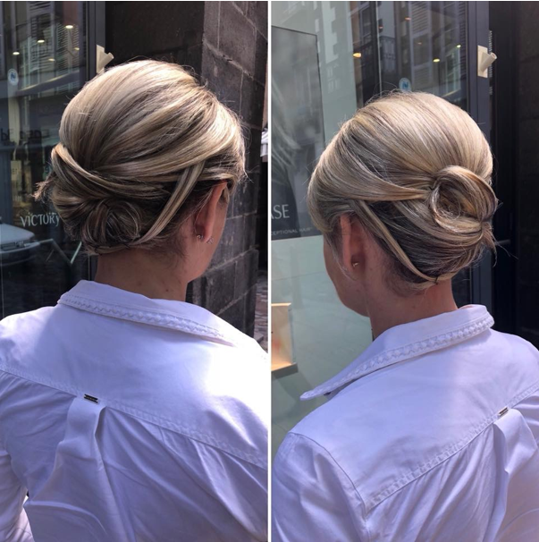 Coiffure chignon