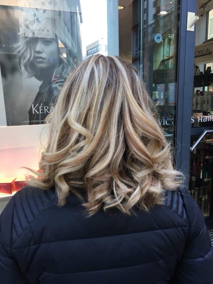 Résultat après coiffage