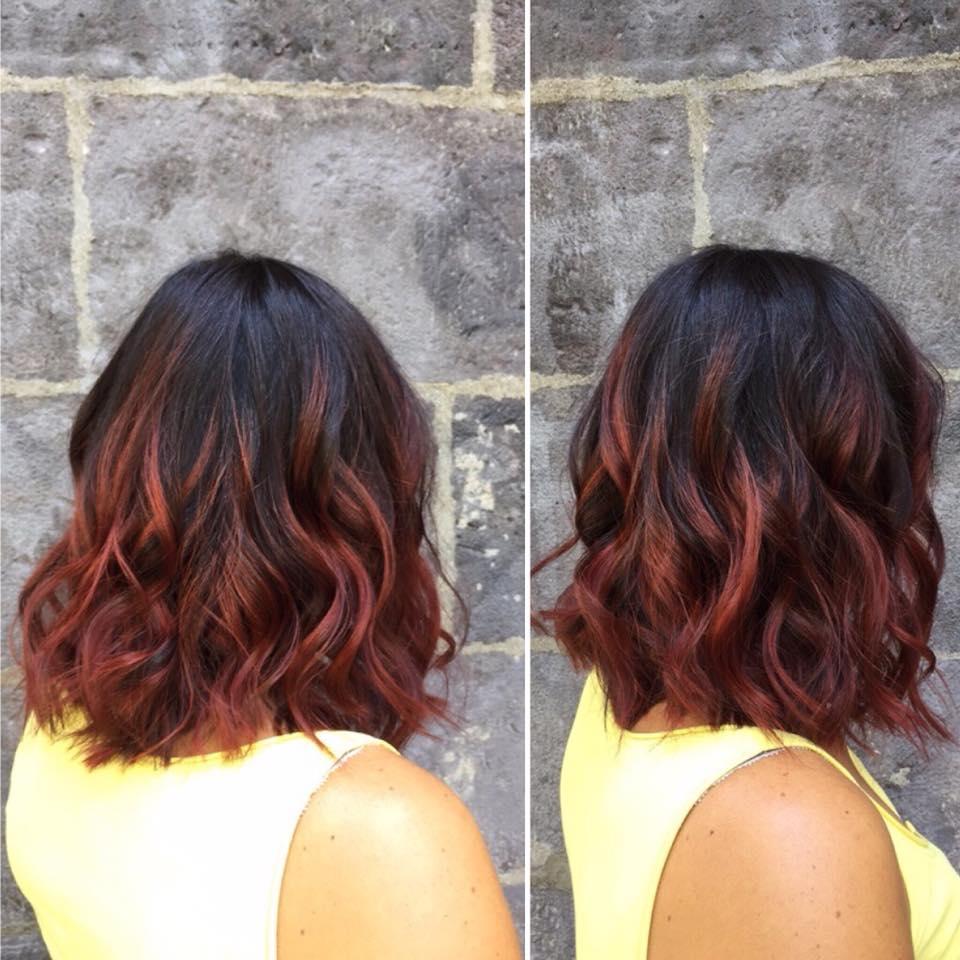 Création de coiffure au salon