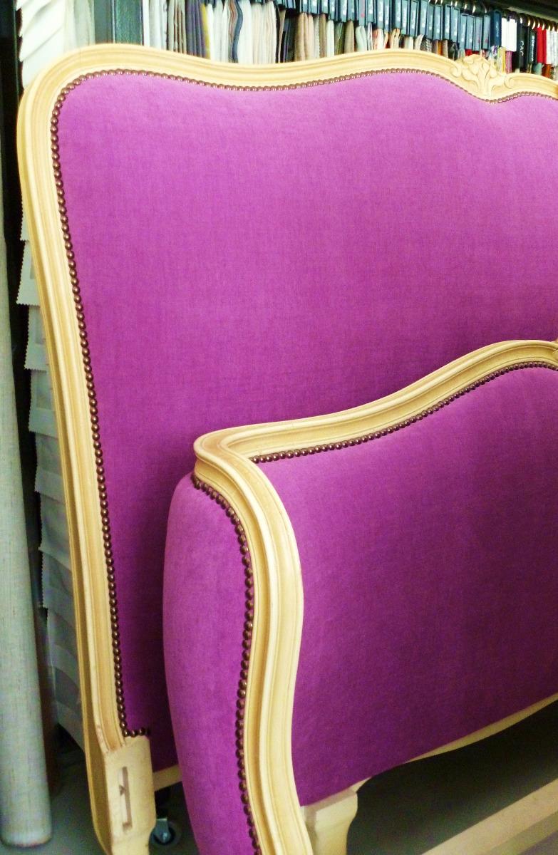 Lit en corbeille de style Louis XV