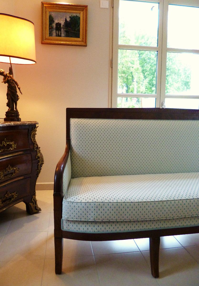 Banquette de style tapissier