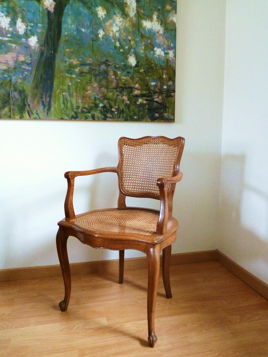 Cannage traditionnel fauteuil Louis XV