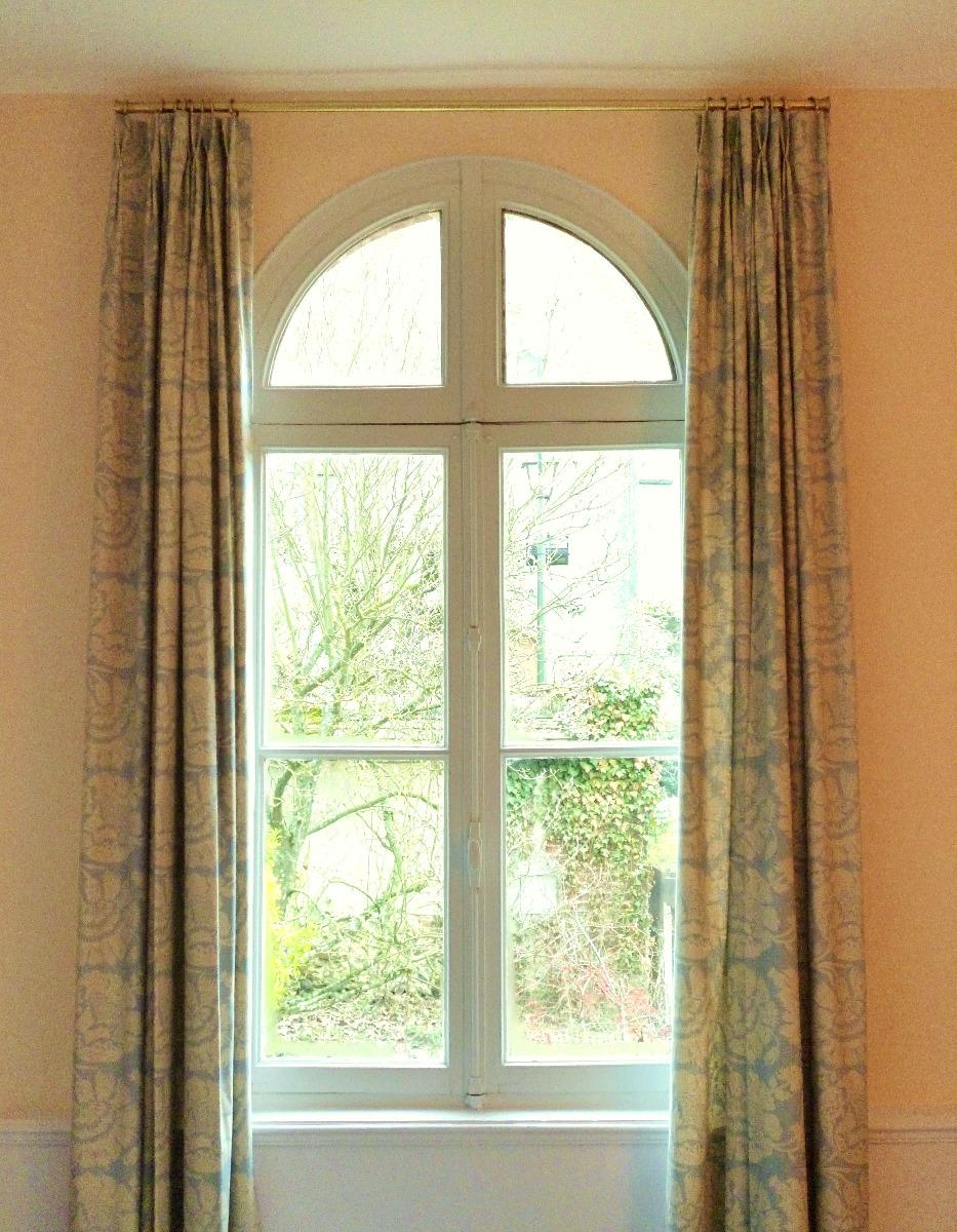 Rideaux doublés sur-mesure façon tapissier