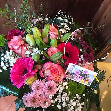 Bouquet de flores para aniversário