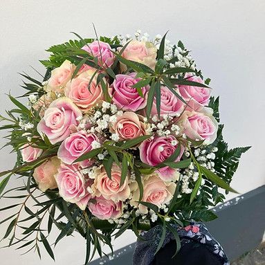 Bouquet de rosa cor de rosa