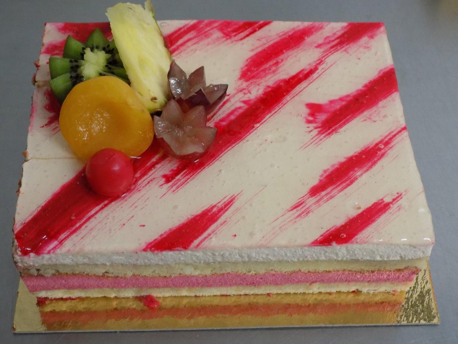 MOUSSE VANILLE-FRAISE