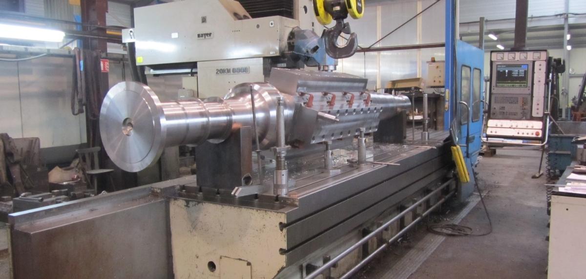 Fraiseuse 6 m - Fraisage jusqu'à 6 mètres