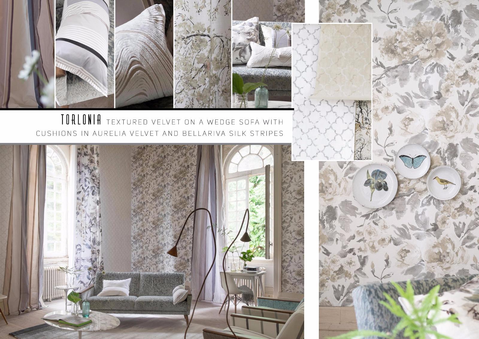 Rideaux et tissus muraux