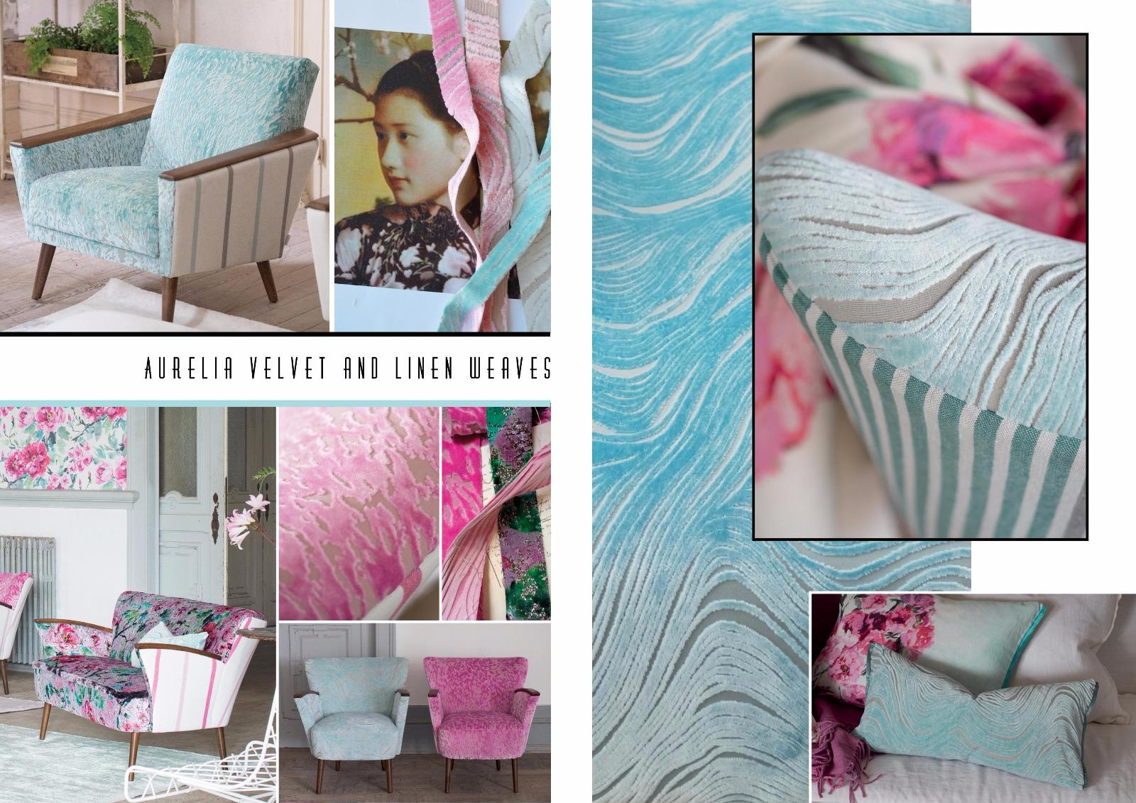 Voilage et papier peint