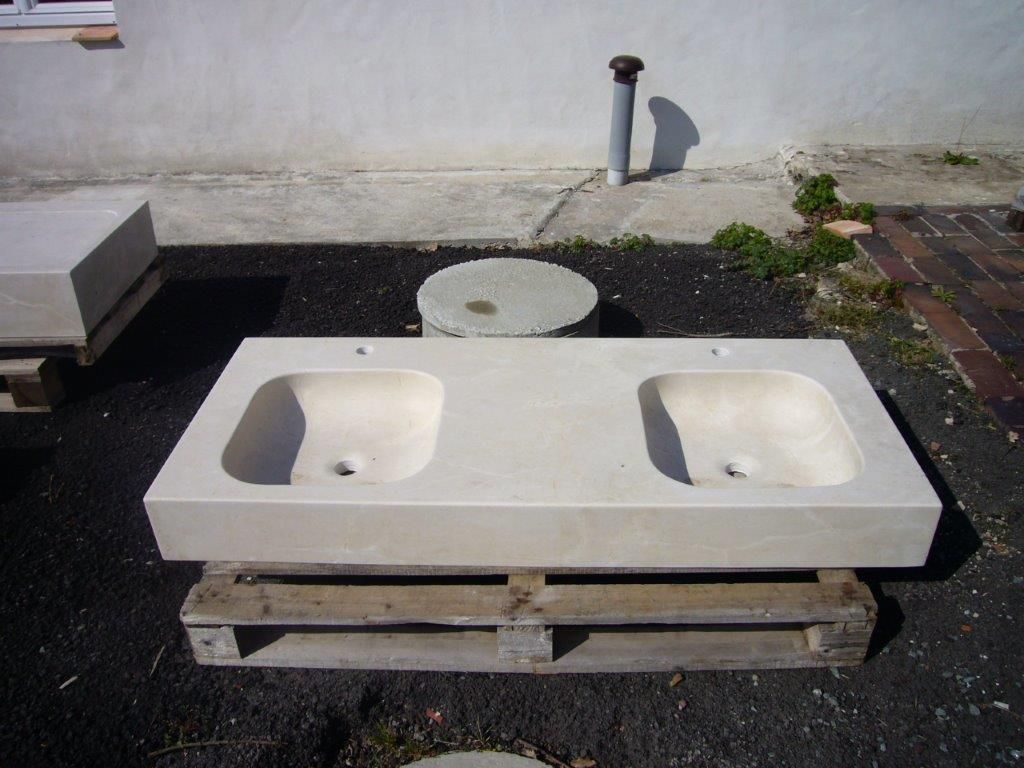 Double vasque en monobloc