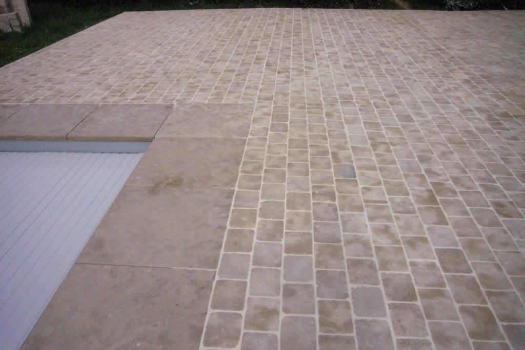 Pave menorca pour margelle et terrasse de piscine