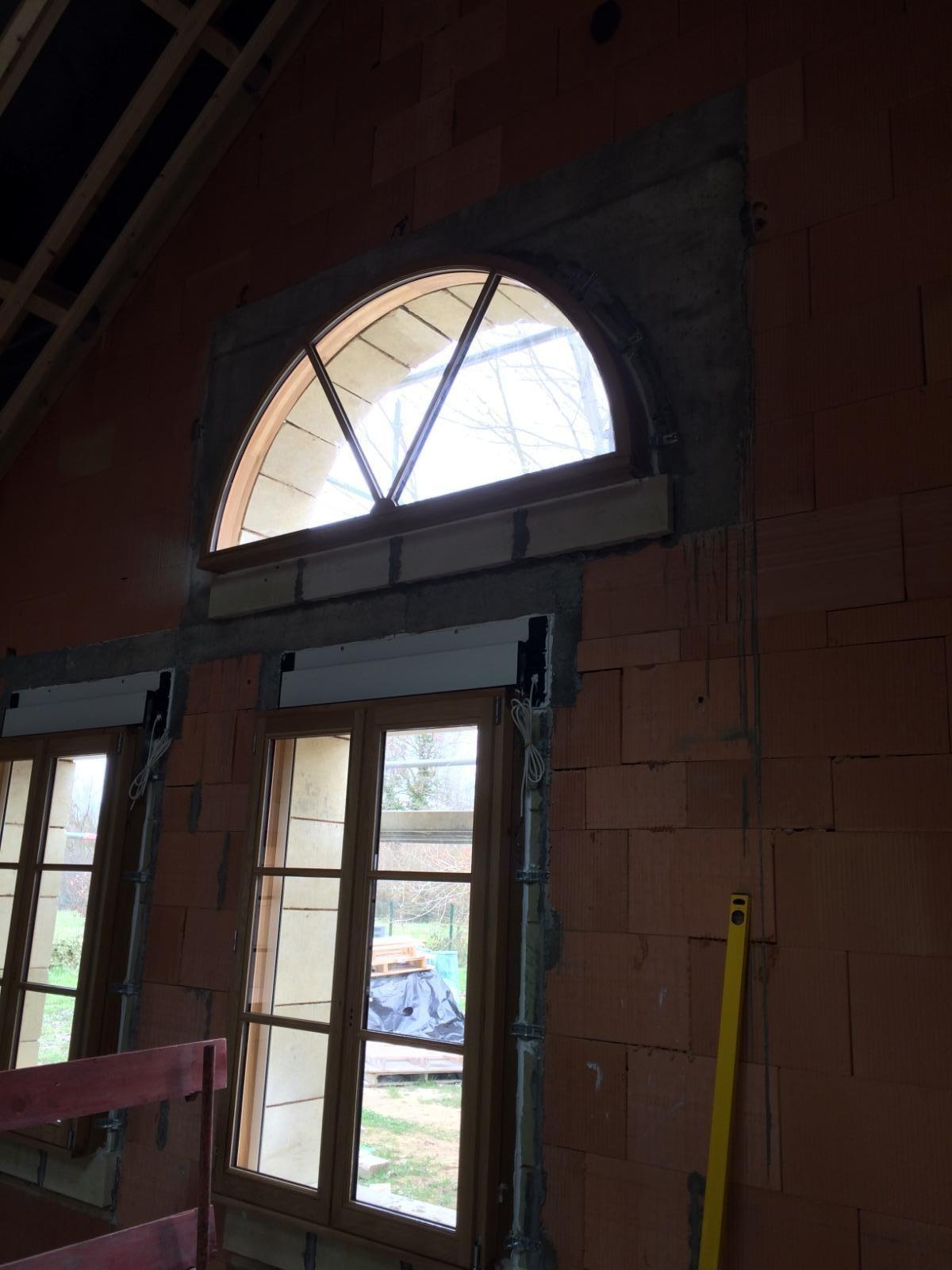 pose de fenêtre et de volets déroullants