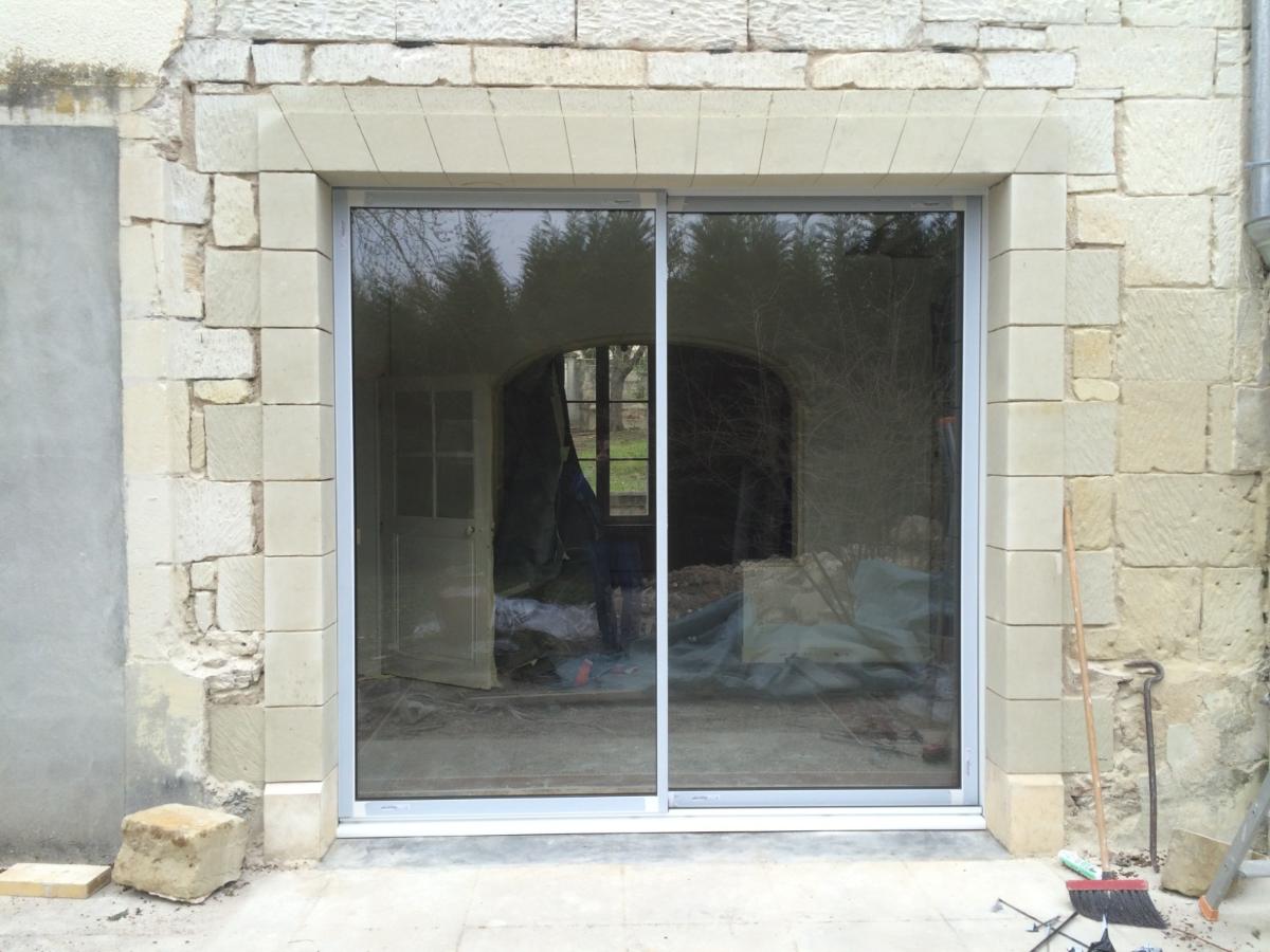 baie vitrée coulissante