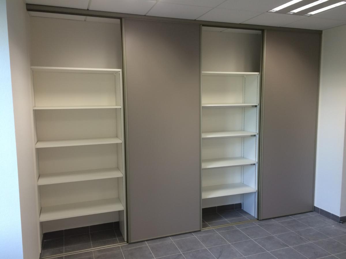dressing porte coullissante ouvertes