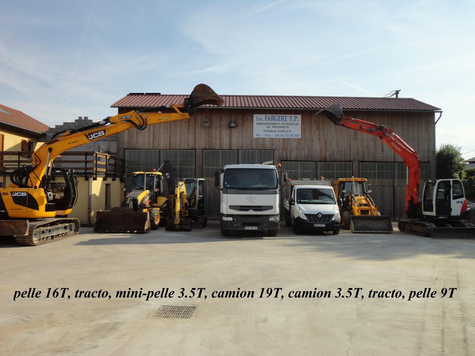 Fargère TP à Bessenay - Entreprise de terrassement