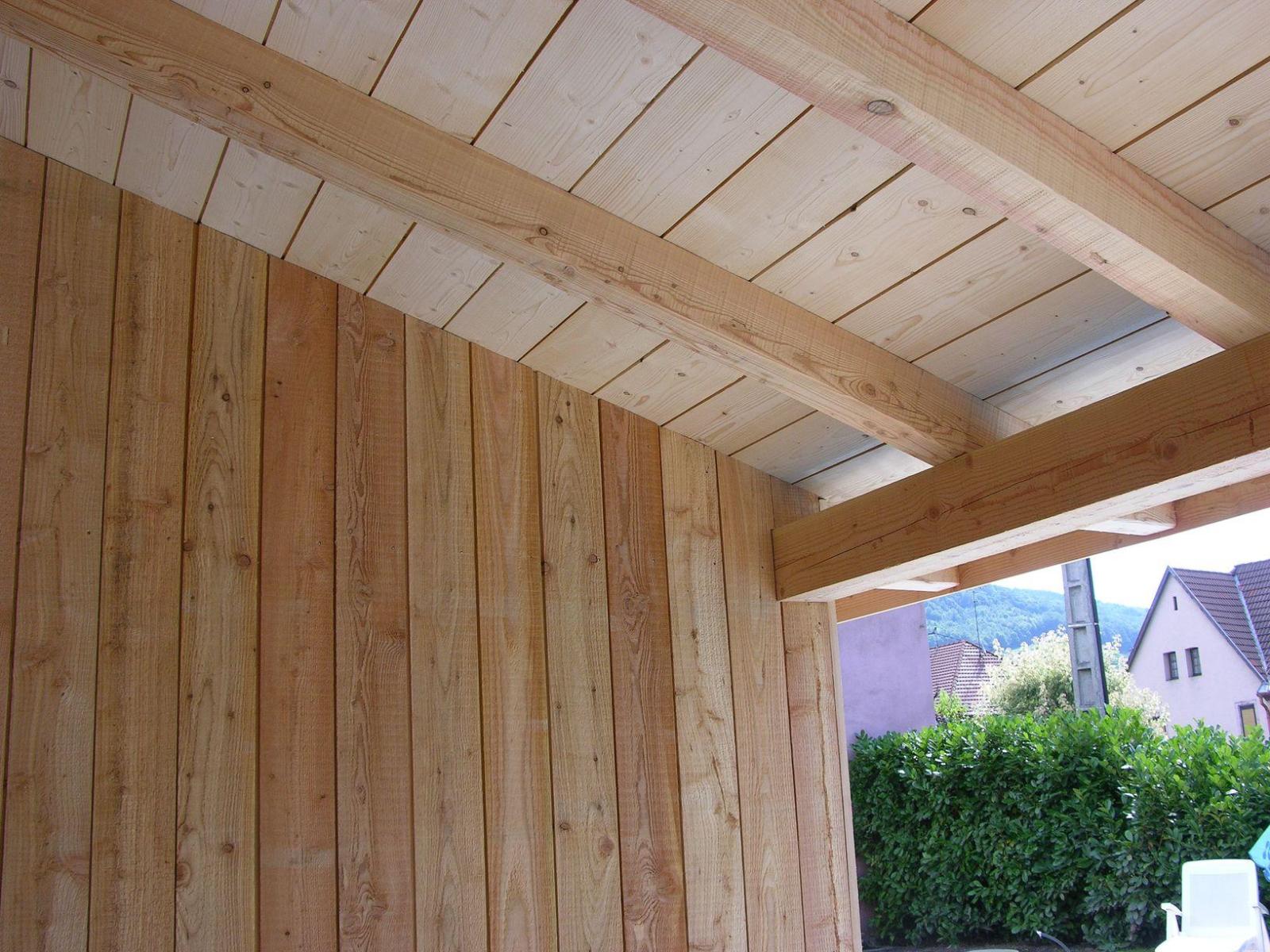 Installation de bardage