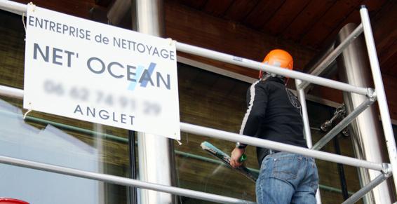 Net'Océan Lavage de Vitres à Anglet - Nettoyage (entreprises)