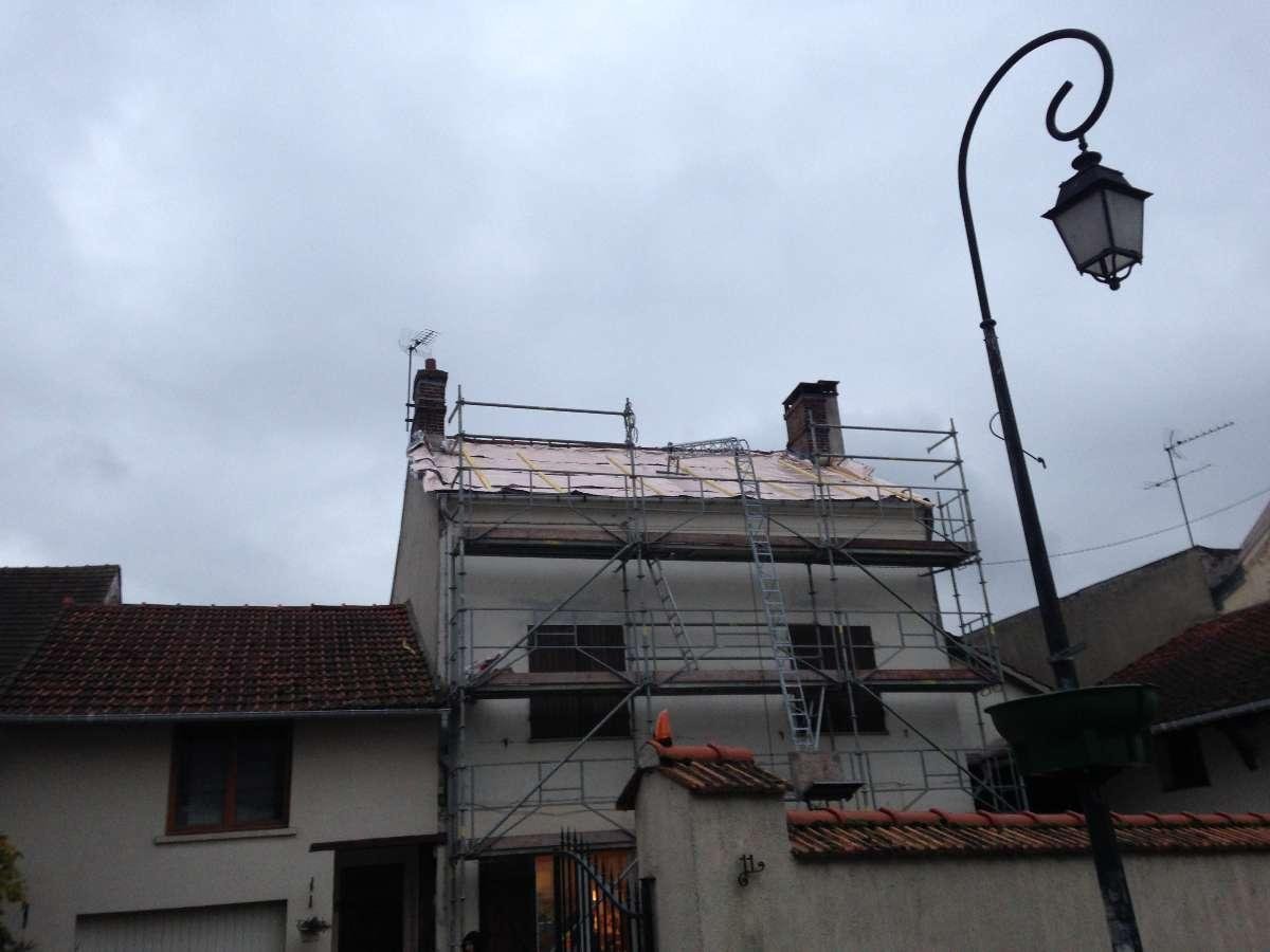 Alliances Couverture : Réfection d'une couverture en Tuiles