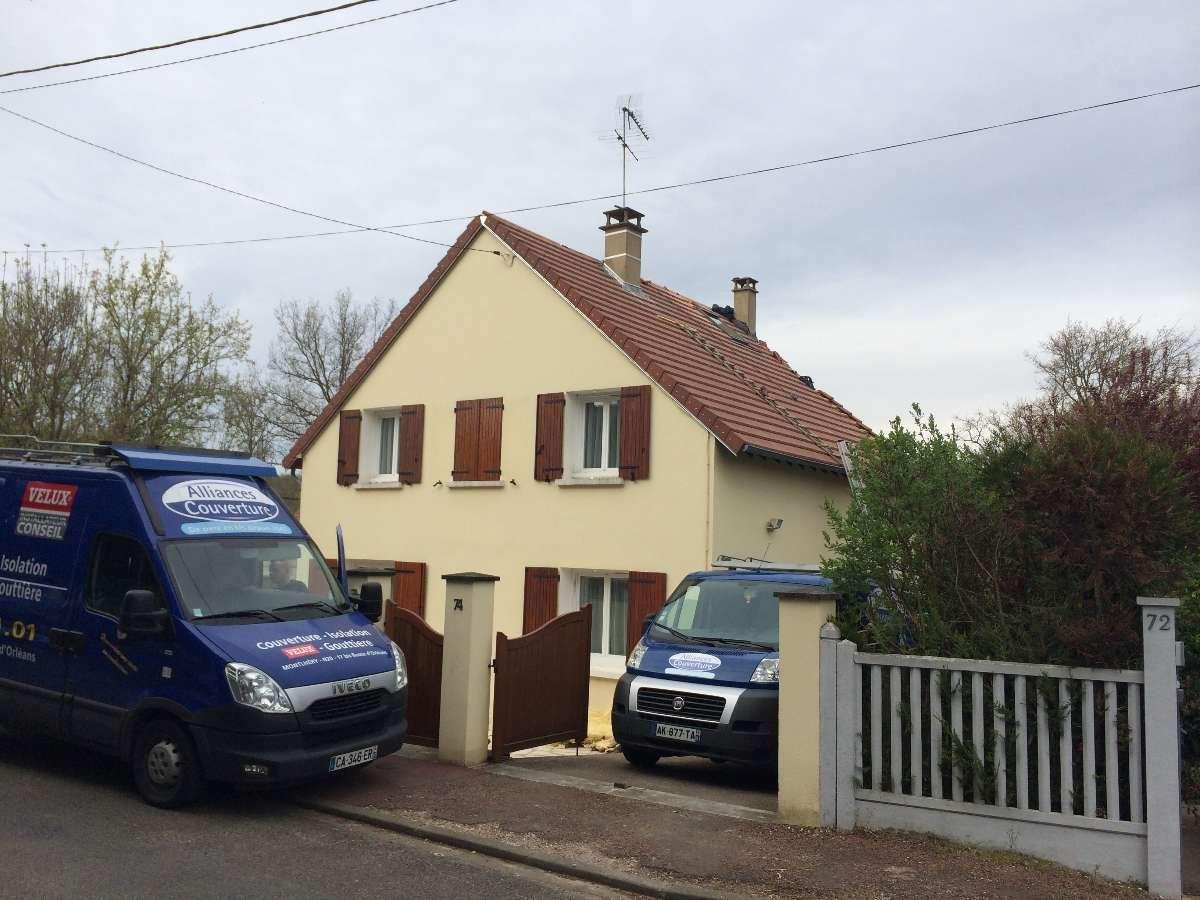 Alliances Couverture réalise lé refection de couverture en tuiles