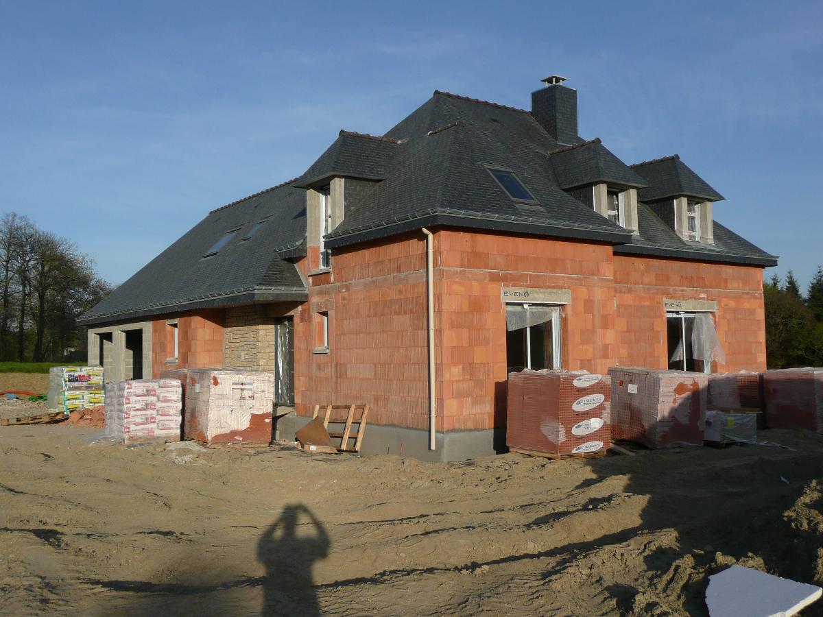 Maison traditionnelle en briques