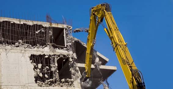Démolition de bâtiment