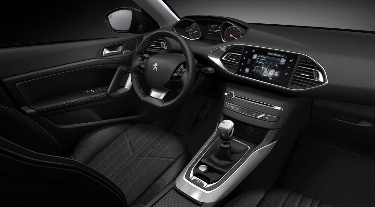 Intérieur de la nouvelle Peugeot 308