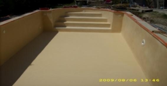 piscine avec enduit katymper